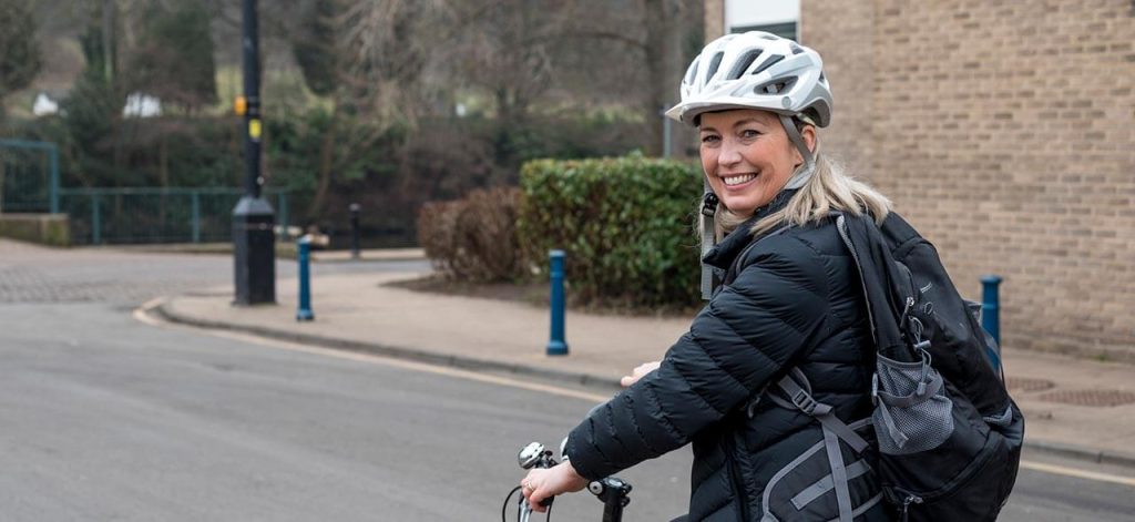 Cycling to work